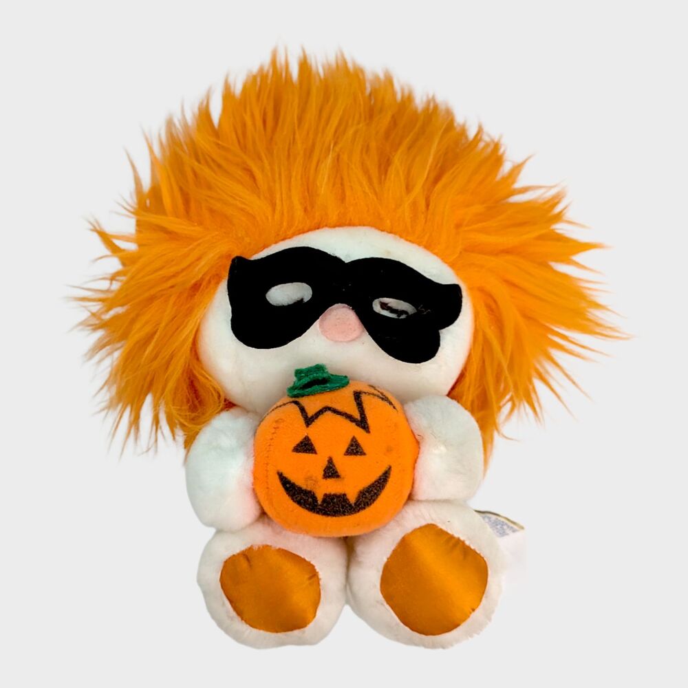 Vintage Halloween Frou Frou Plush Stuffed Animal 1984 Dakin Nature Babies Toy